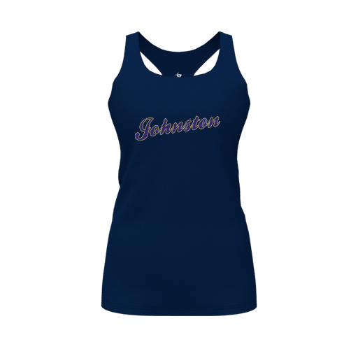 [FT0TRBNV-FYS-LOGO2] Decker Racerback Tank Top (Female Youth S, Navy, Logo 2)