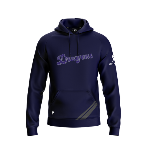 [FOLHSMNV-YXS-LOGO1] Decker Summit Hoodie (Youth XS, Navy, Logo 1)