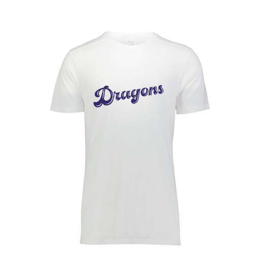 [FTSCUBWH-YS-LOGO1] Decker Youth Tri-Blend T-Shirt - Short Sleeve (Youth S, White, Logo 1)