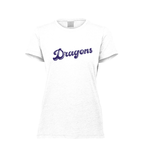 [FTSCUBWH-FAXS-LOGO1] Decker Women's Tri-Blend T-Shirt - Short Sleeve (Female Adult XS, White, Logo 1)
