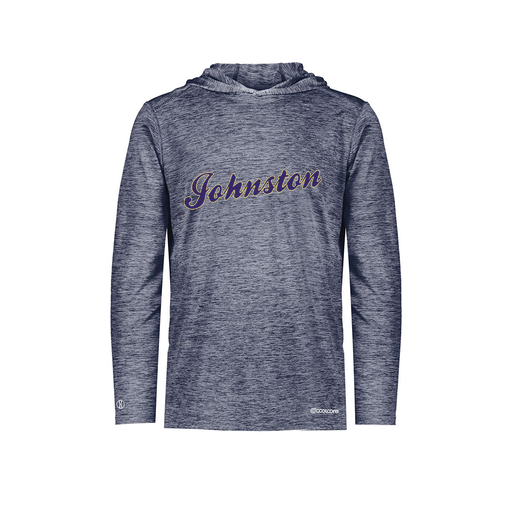 [FOLHCGNV-AS-LOGO2] Decker Men's Charge Hoodie (Adult S, Navy, Logo 2)